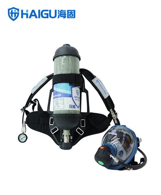 我司·产品介绍·正压式空气呼吸器6.8L常规款