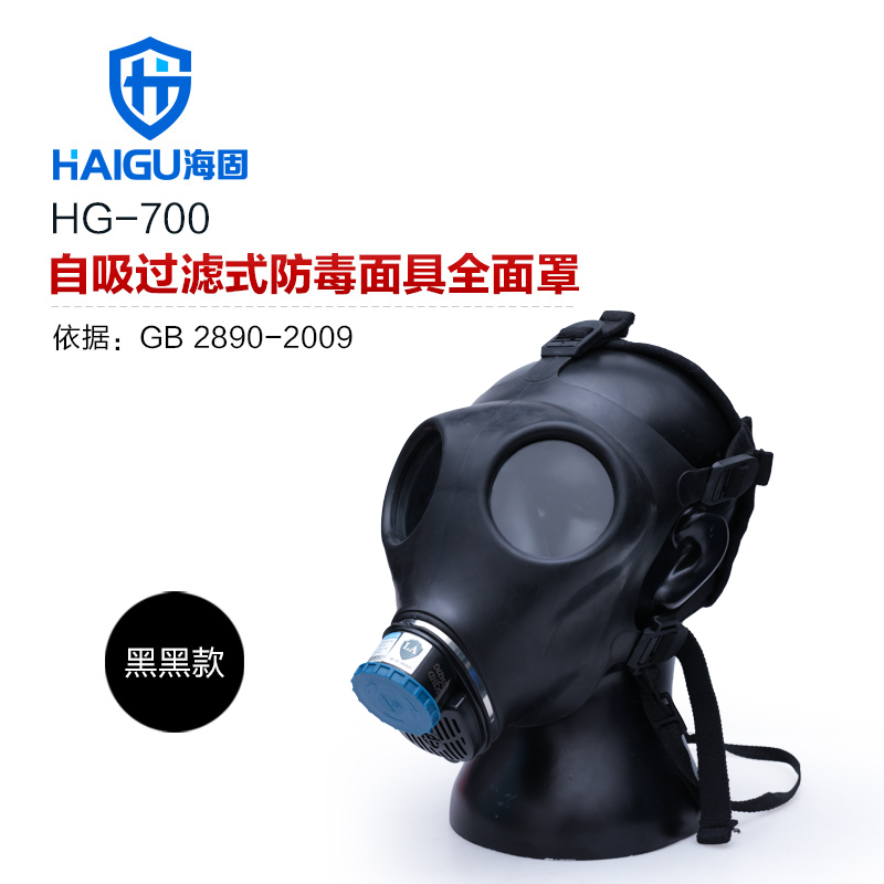 我司HG-700全面罩 正品喷漆化工防毒气防毒面具